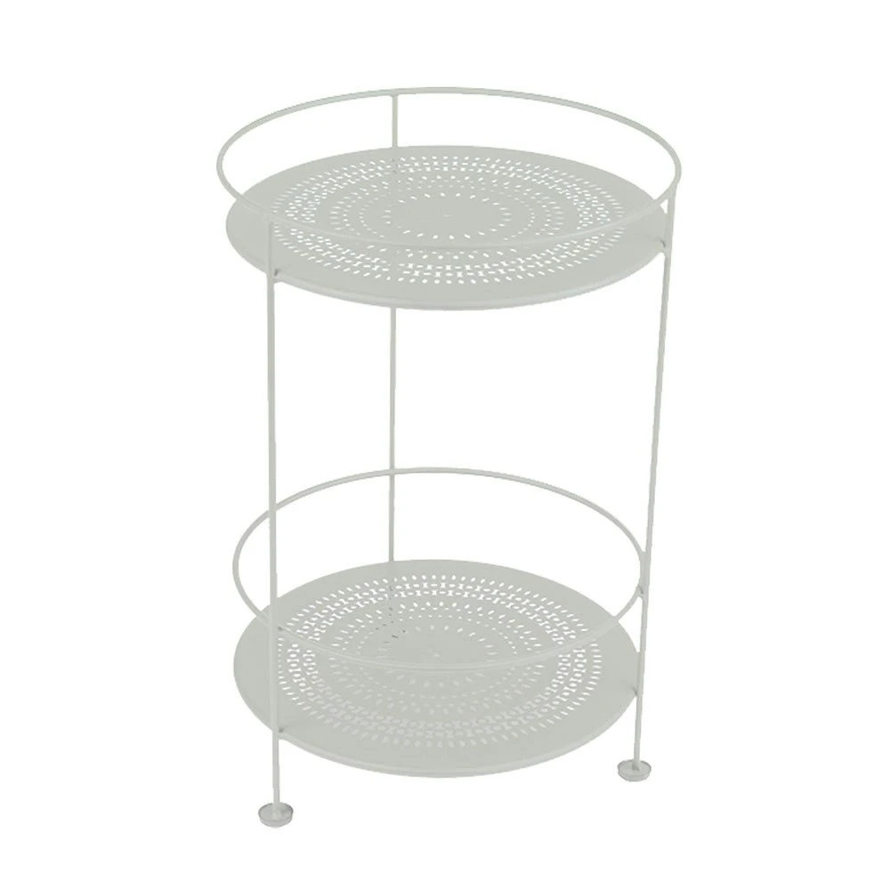 Guinguette Perforierter Beistelltisch, Ø40 Cm/ Cotton White 1 Guinguette Perforierter Beistelltisch, Ø40 Cm/ Cotton White