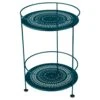 Guinguette Perforierter Beistelltisch, Ø40 Cm/ Acapulco Blue