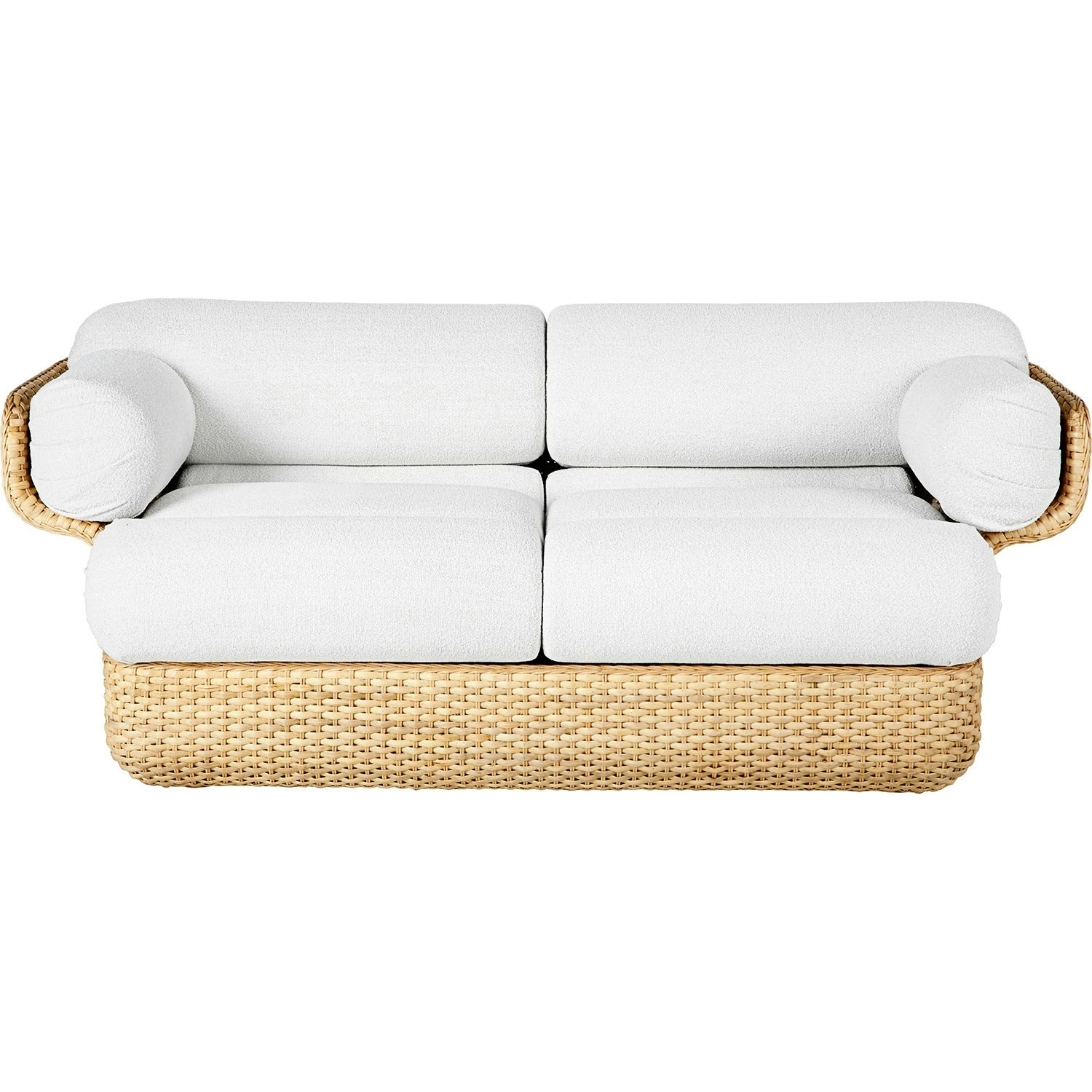 Gubi Basket 2-Sitzer-Sofa, Rattan / Lorkey 40 1 Gubi Basket 2-Sitzer-Sofa, Rattan / Lorkey 40