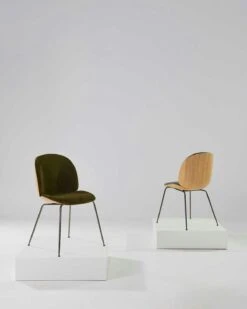 Gubi Beetle 3D Veneer Stuhl Eiche/Chrom, Mumble 40 9 Gubi Beetle 3D Veneer Stuhl Eiche/Chrom, Mumble 40 -SitzEleganz Geschaft gubi beetle dining chair blkchrome mumble 40 4