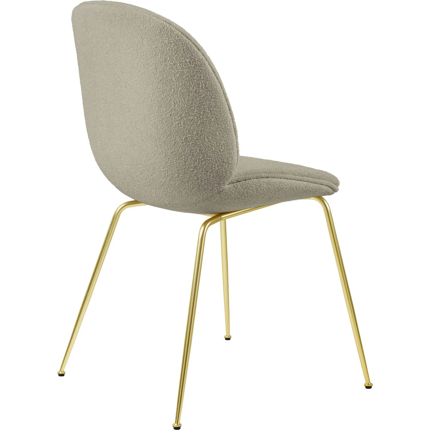 Gubi Beetle Dining Chair, Brass, PG2, Li.Bouclé 008 3 Gubi Beetle Dining Chair, Brass, PG2, Li.Bouclé 008 – Bild 3