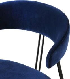 Gubi Violin Esszimmerstuhl Gepolstert, Saphirblau 5 Gubi Violin Esszimmerstuhl Gepolstert, Saphirblau -SitzEleganz Geschaft gubi violin dining chair upholstered 9