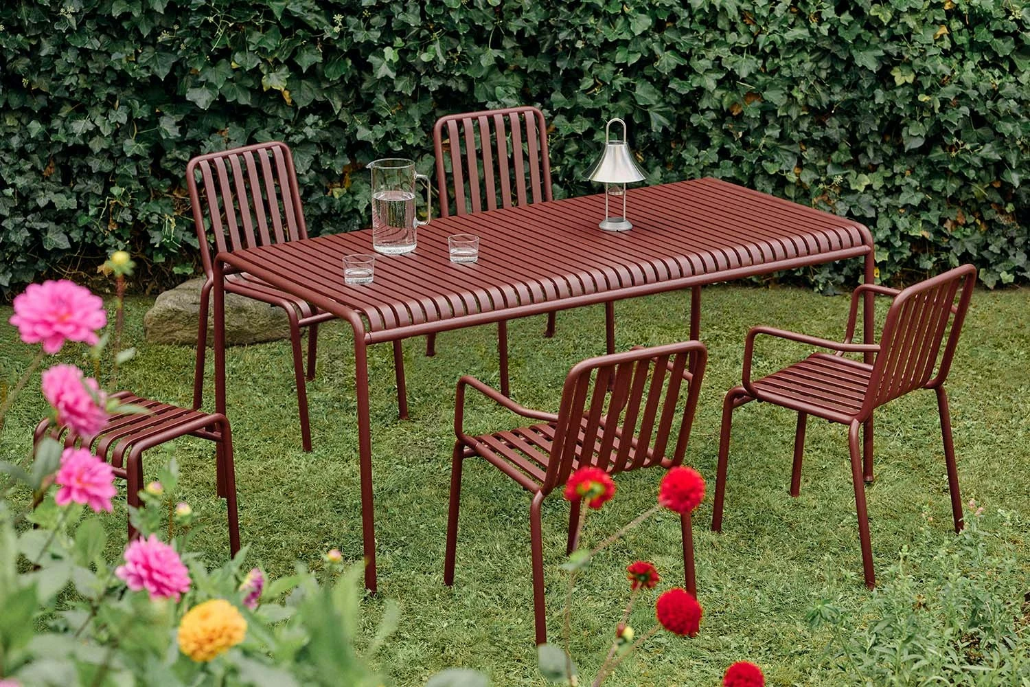 Hay Palissade Stuhl, Iron Red 3 Hay Palissade Stuhl, Iron Red – Bild 3