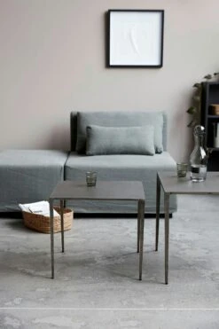 House Doctor Ranchi Beistelltisch 70x32 Cm, Nickel 8 House Doctor Ranchi Beistelltisch 70x32 Cm, Nickel -SitzEleganz Geschaft house doctor ranchi beistelltisch nickel 2 1