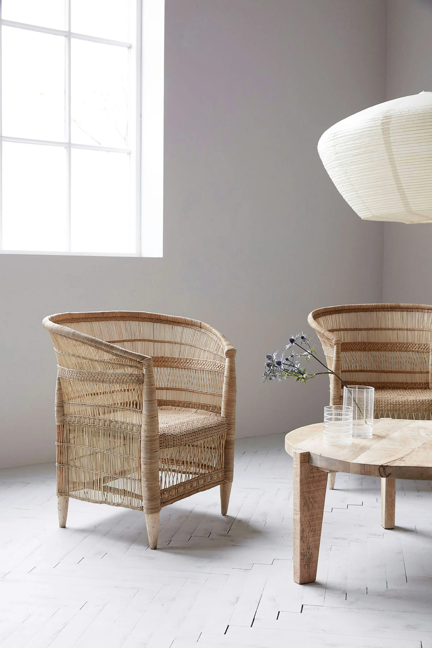 House Doctor Rika Lehnstuhl Rattan, Natur 3 House Doctor Rika Lehnstuhl Rattan, Natur – Bild 3