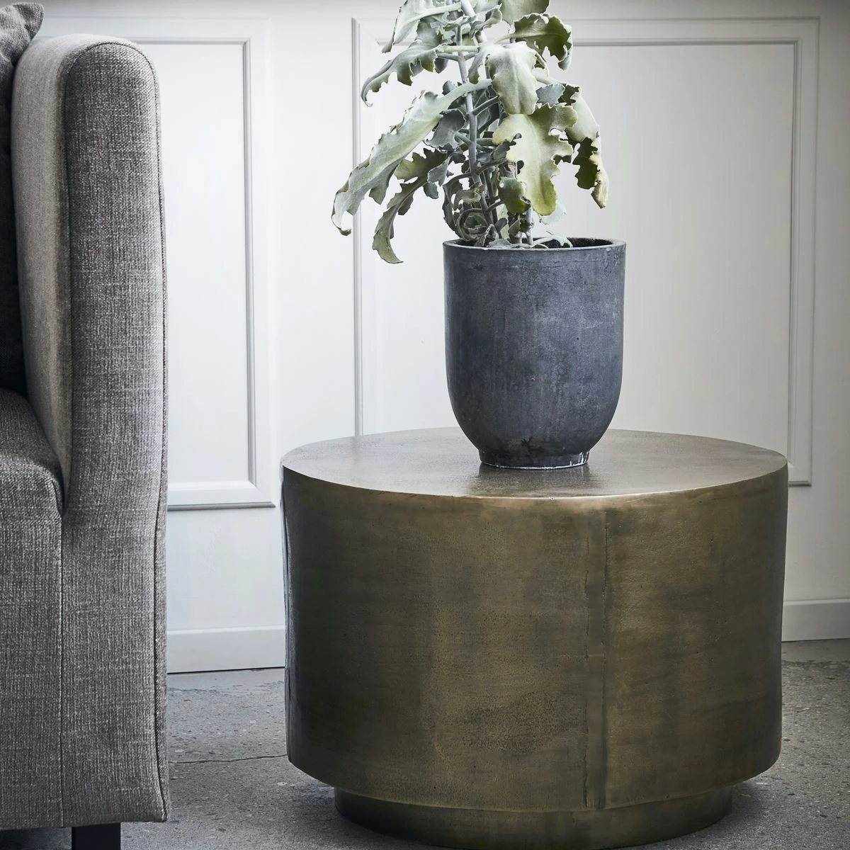 House Doctor Rota Kaffeetisch Altmessingfarben 30x50 Cm 3 House Doctor Rota Kaffeetisch Altmessingfarben 30x50 Cm – Bild 3