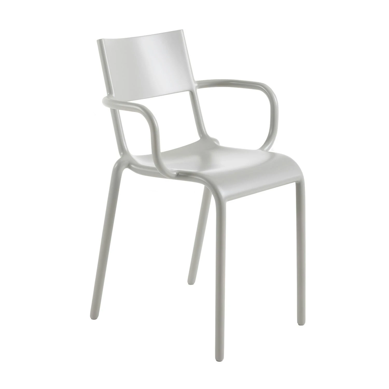 Kartell Generic A Stuhl, Grau 1 Kartell Generic A Stuhl, Grau