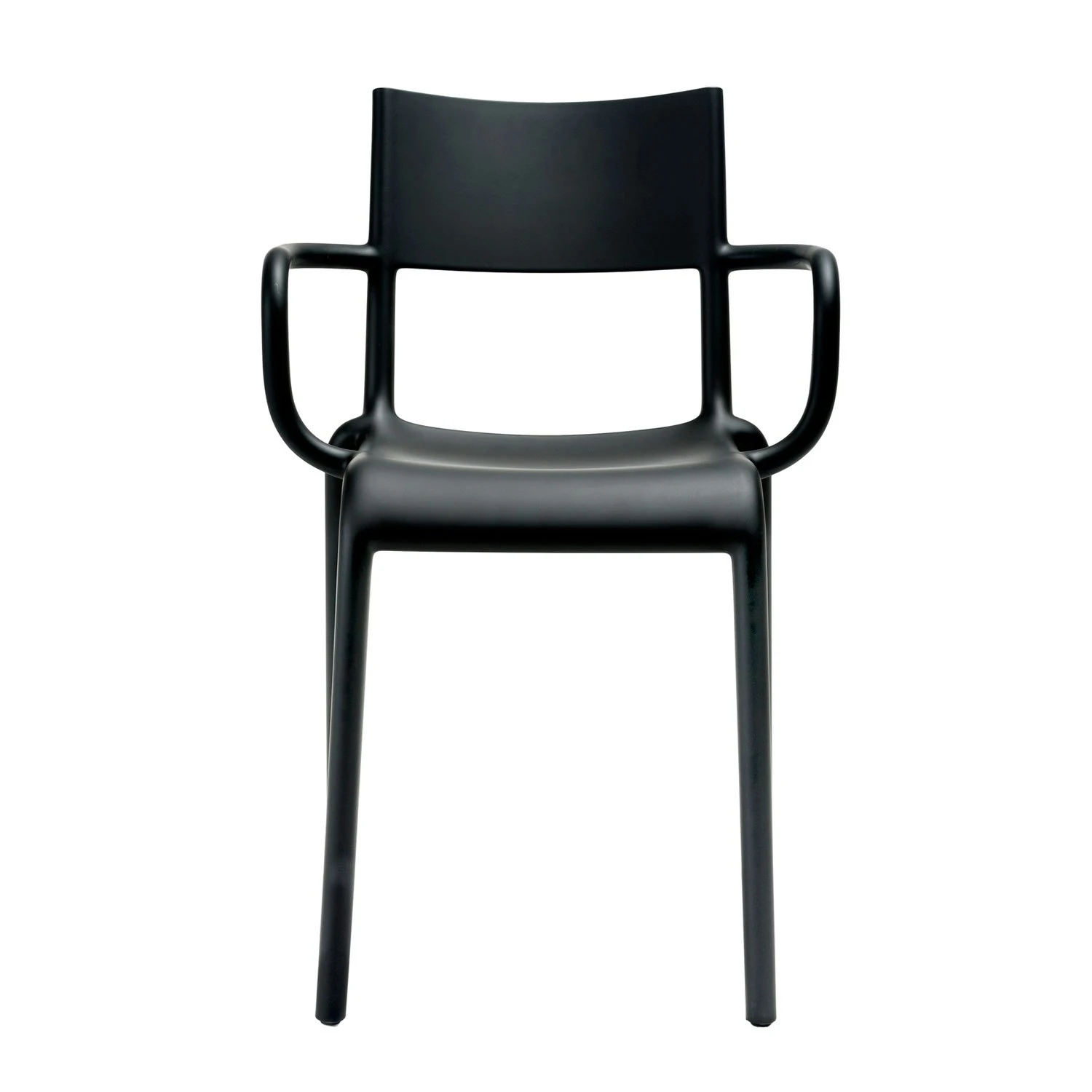 Kartell Generic A Stuhl, Schwarz 1 Kartell Generic A Stuhl, Schwarz