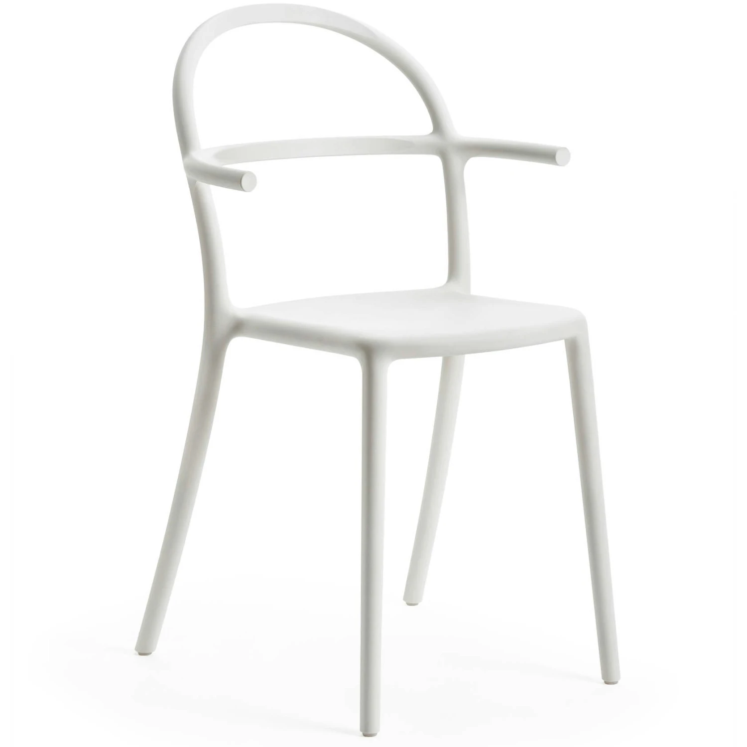Kartell Generic C Stuhl, Weiss 1 Kartell Generic C Stuhl, Weiss