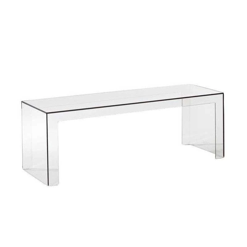 Kartell Invisible Table Beistelltisch, 40x40cm, Kristall 1 Kartell Invisible Table Beistelltisch, 40x40cm, Kristall