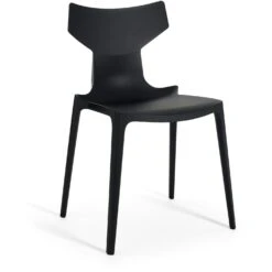 Kartell Re-Chair Stuhl By Illy, Matt Black
