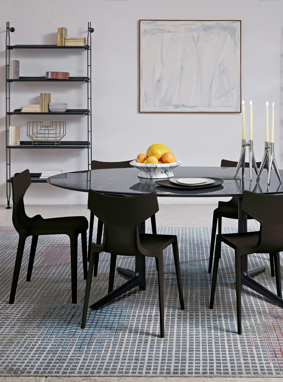 Kartell Re-Chair Stuhl By Illy, Matt Black 3 Kartell Re-Chair Stuhl By Illy, Matt Black – Bild 3