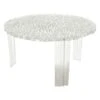 Kartell T-Table Seitentisch, Kristall Klein