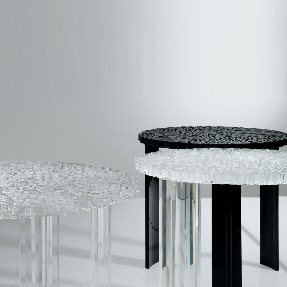 Kartell T-Table Seitentisch, Kristall Klein 2 Kartell T-Table Seitentisch, Kristall Klein – Bild 2