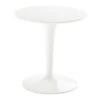 Kartell TipTop Mono Tisch, Weiss/Blank