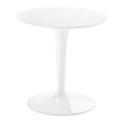 Kartell TipTop Mono Tisch, Weiss/Blank