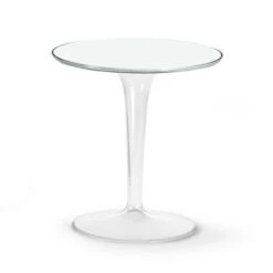Kartell TipTop Tisch, Kristall
