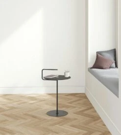 LIND DNA Pick-Up Beistelltisch Jewel D: 38 Cm, Bull Warm Grey / Schwarz 7 LIND DNA Pick-Up Beistelltisch Jewel D: 38 Cm, Bull Warm Grey / Schwarz -SitzEleganz Geschaft lind dna pick up beistelltisch jewel d 38 cm bull 8