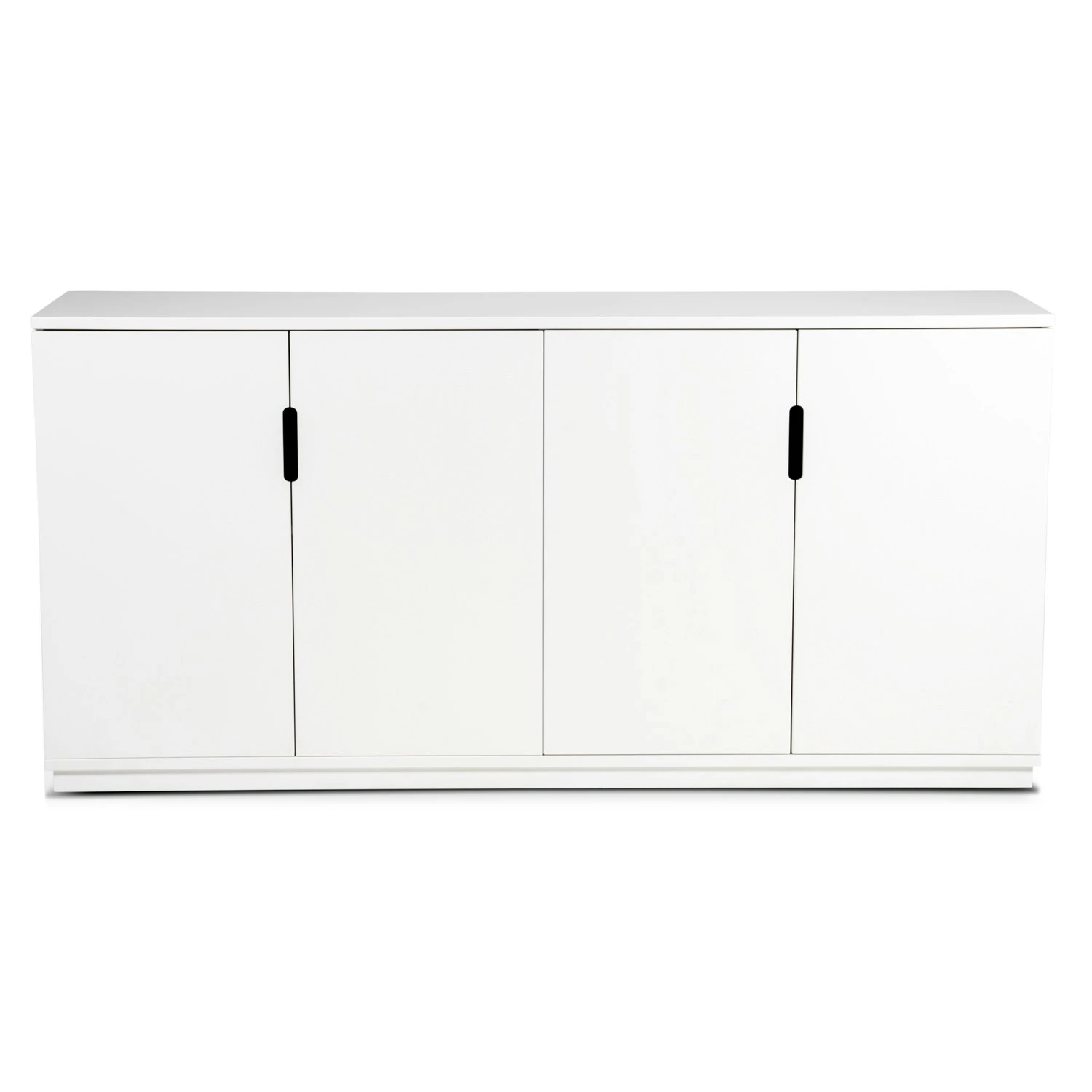 Aoko Sideboard Bedeckte Türen, Weiß 1 Aoko Sideboard Bedeckte Türen, Weiß