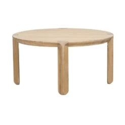 SitzEleganz Geschaft 31 Cupid Coffee Table, Oak / White Wax Oil