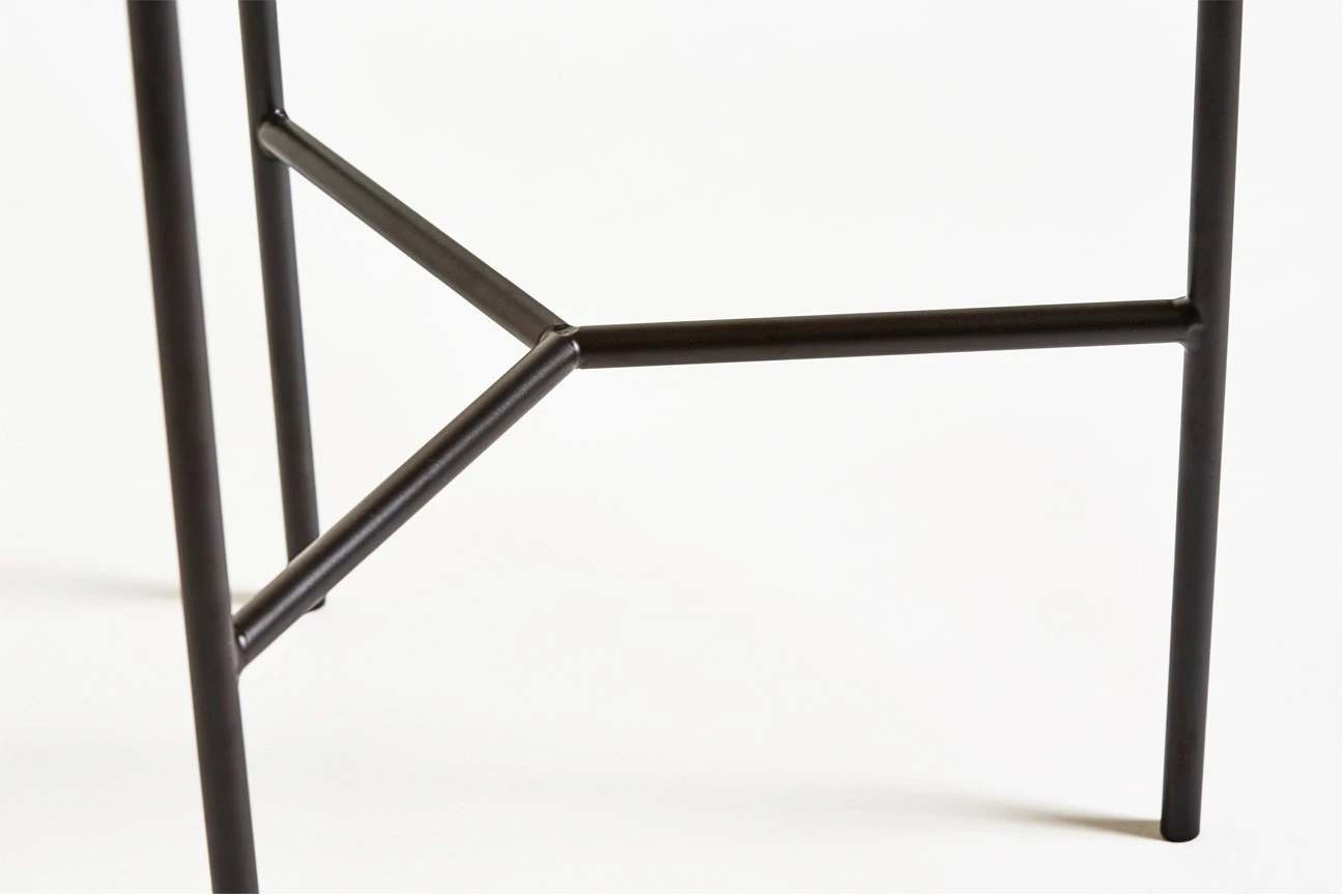 Tribeca Beistelltisch Lackierte Eiche / Schwarz, 47 Cm 3 Tribeca Beistelltisch Lackierte Eiche / Schwarz, 47 Cm – Bild 3