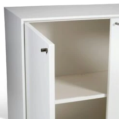 Volt Sideboard Bedeckte Türen, Weiß 7 Volt Sideboard Bedeckte Türen, Weiß -SitzEleganz Geschaft mavis volt sideboard 1