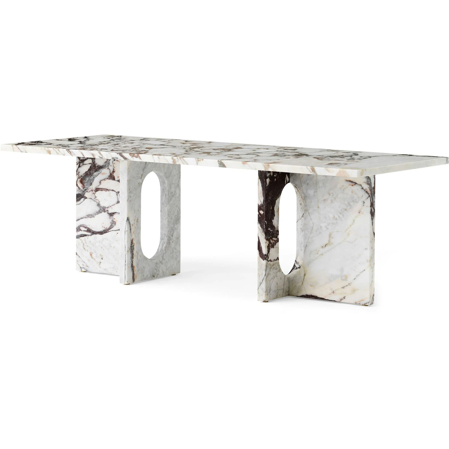 Menu Androgyne Kaffeetisch, Calacatta Viola 2 Menu Androgyne Kaffeetisch, Calacatta Viola – Bild 2