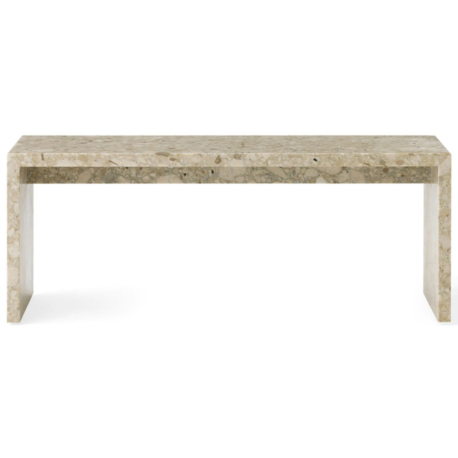 Menu Plinth Bridge Kaffeetisch, Kunis Breccia 2 Menu Plinth Bridge Kaffeetisch, Kunis Breccia – Bild 2