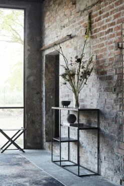 SitzEleganz Geschaft -SitzEleganz Geschaft muubs hitch console black antique brass l110xd30xh90cm 3