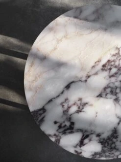 New Works Florence Beistelltisch 50 Cm, Weiß Viola Marmor / Weiß 8 New Works Florence Beistelltisch 50 Cm, Weiß Viola Marmor / Weiß -SitzEleganz Geschaft new works florence beistelltisch 50 cm 13