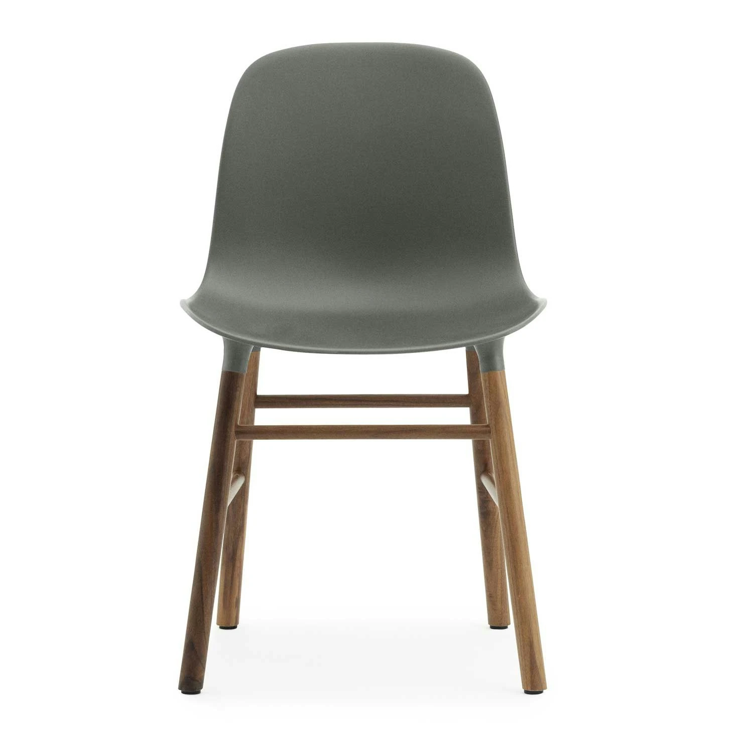 Normann Copenhagen Form Stuhl, Grau/Walnuss 1 Normann Copenhagen Form Stuhl, Grau/Walnuss