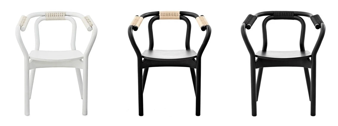 Normann Copenhagen Knot Stuhl, Schwarz 3 Normann Copenhagen Knot Stuhl, Schwarz – Bild 3