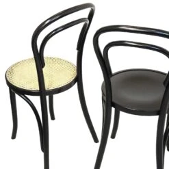 No 14 Café Stuhl, Schwarz/ Rattan-Sitz 8 No 14 Café Stuhl, Schwarz/ Rattan-Sitz -SitzEleganz Geschaft paged no 14 cafe stuhl schwarz 6