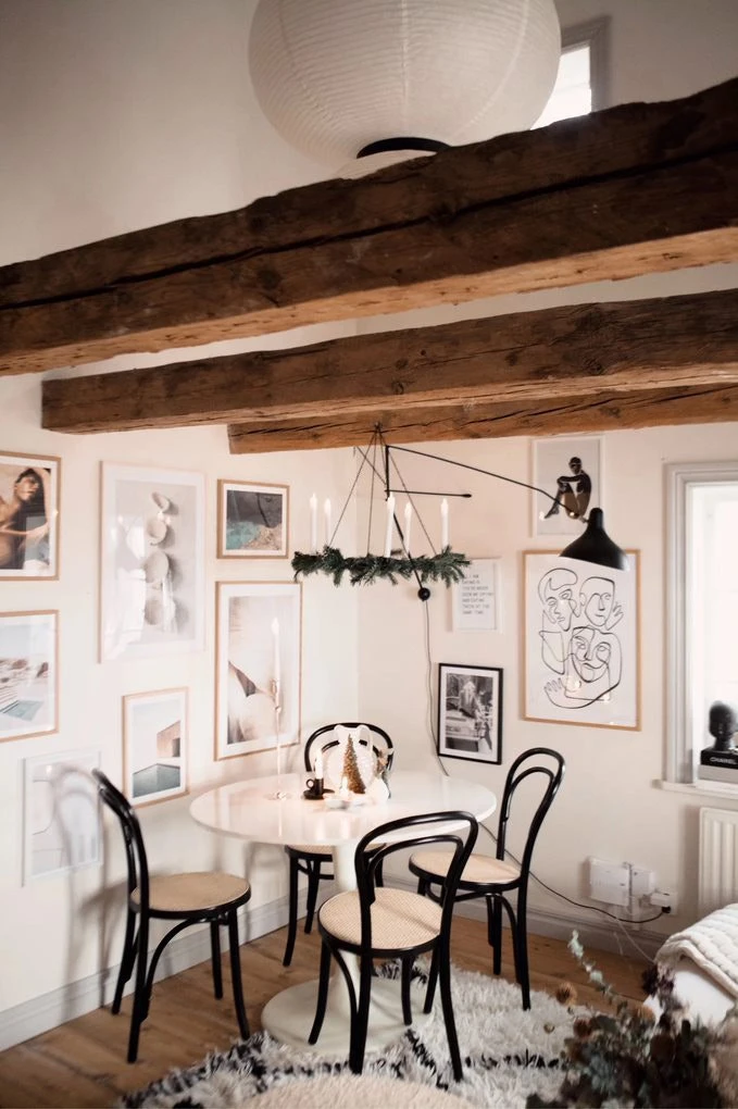 No 14 Café Stuhl, Schwarz/ Rattan-Sitz 5 No 14 Café Stuhl, Schwarz/ Rattan-Sitz – Bild 5