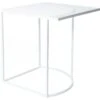 Iso-B Beistelltisch, Weiß