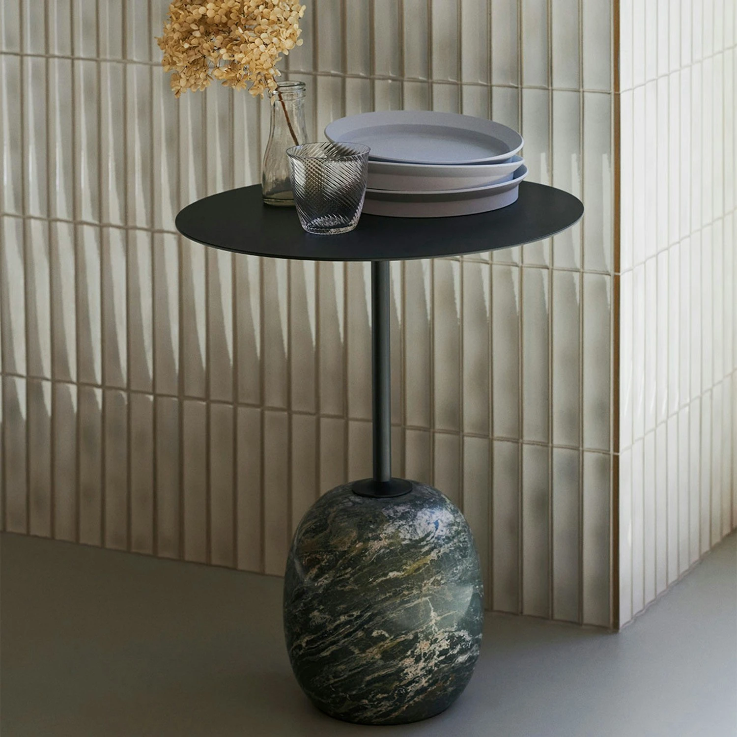 &Tradition Lato LN8 Tisch 40 Cm, Tiefgrün / Verde Alpi Marble 3 &Tradition Lato LN8 Tisch 40 Cm, Tiefgrün / Verde Alpi Marble – Bild 3