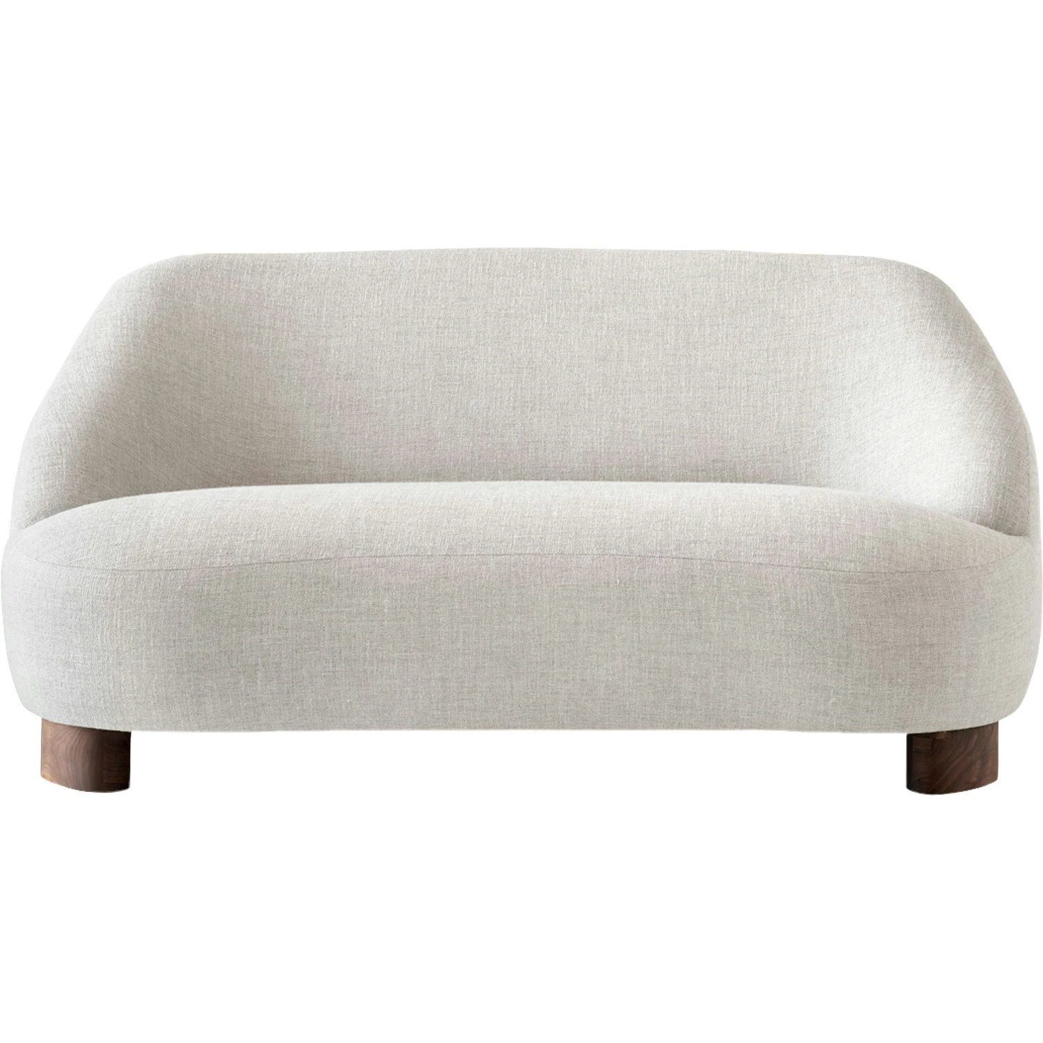 &Tradition Margas LC3 Sofa 2-Sitzer, Walnussfarben/Svevo 002 1 &Tradition Margas LC3 Sofa 2-Sitzer, Walnussfarben/Svevo 002