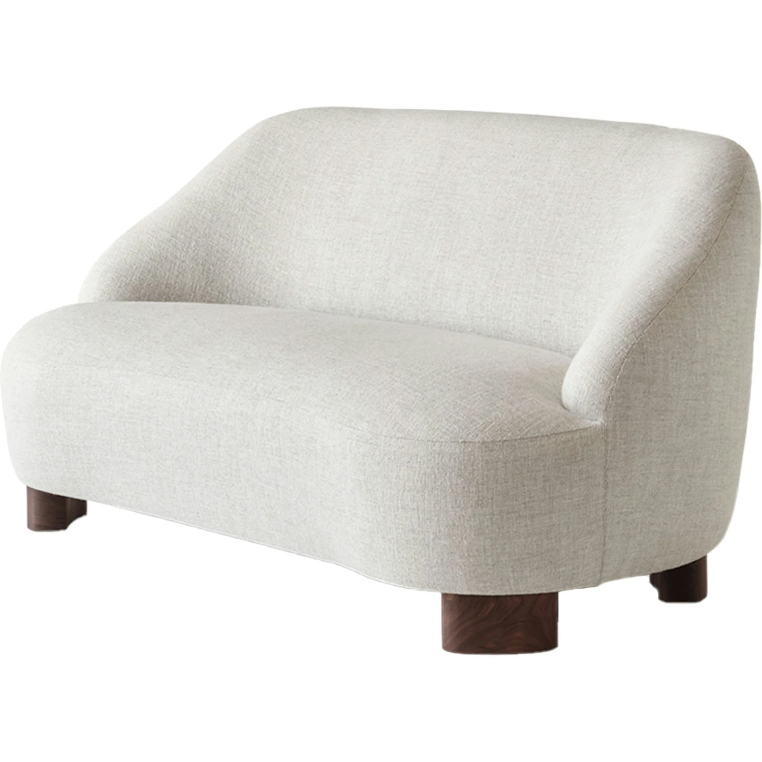 &Tradition Margas LC3 Sofa 2-Sitzer, Walnussfarben/Svevo 002 2 &Tradition Margas LC3 Sofa 2-Sitzer, Walnussfarben/Svevo 002 – Bild 2