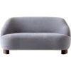 &Tradition Margas LC3 Sofa 2-Sitzer, Walnussfarben/Gentle 133