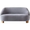 &Tradition Margas LC3 Sofa 2-Sitzer, Eiche/Gentle 133